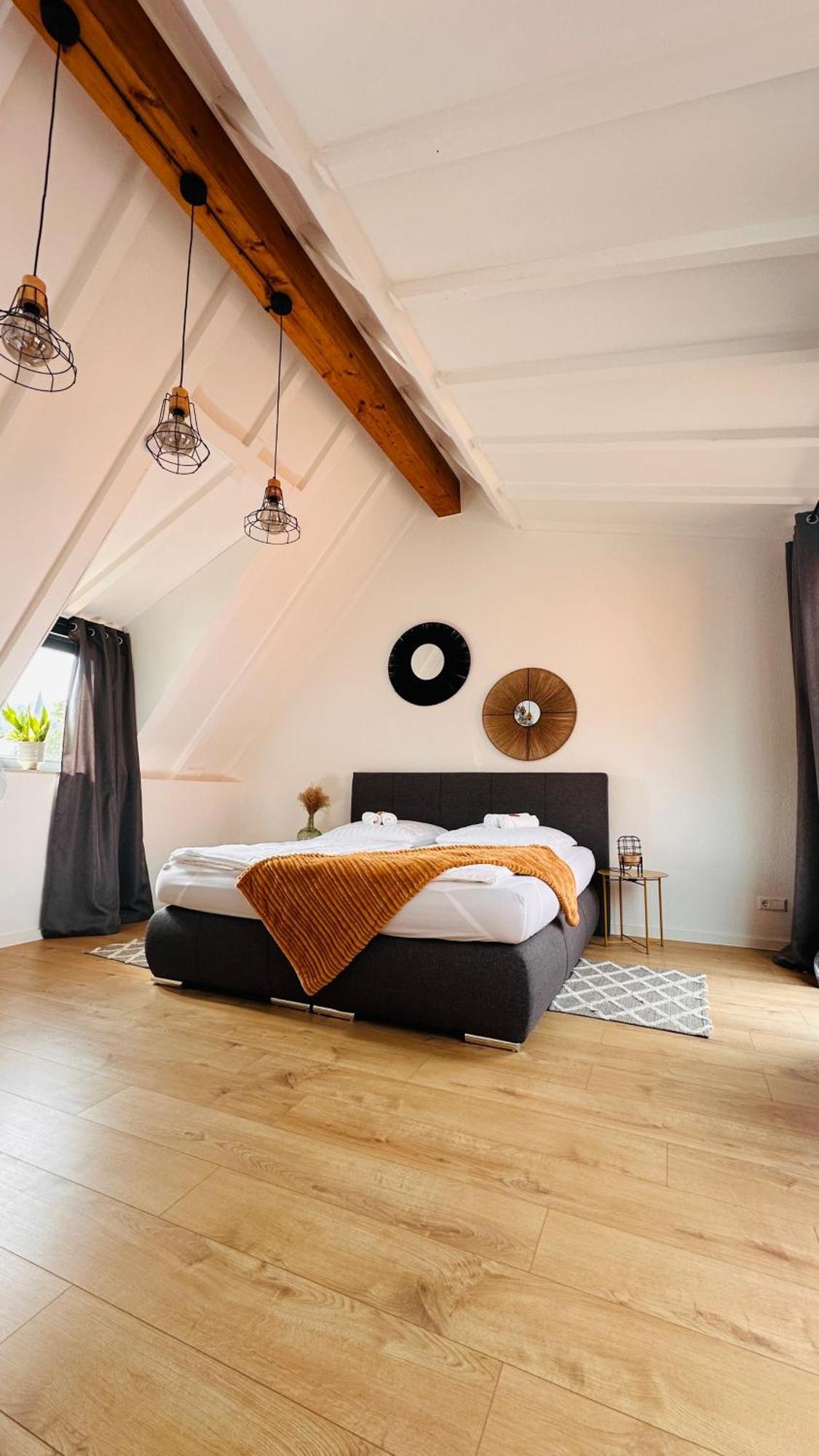 Amao-Green I 90Qm I Penthouse Maisonette Mit Rooftop I City Center I King-Size Betten Lahr (Baden-Wurttemberg) Exterior foto